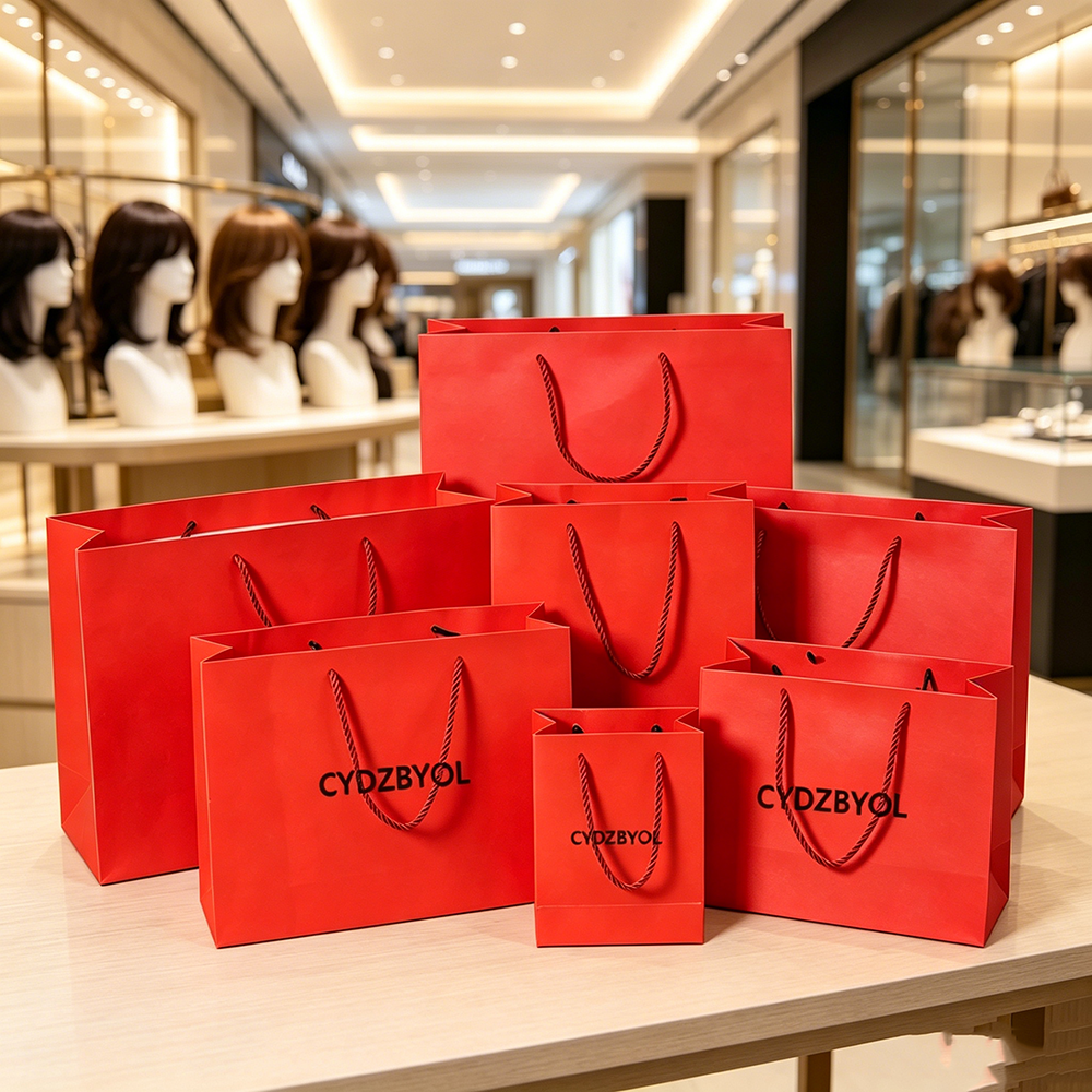 Wedding Supply Business - 10Pcs Custom Logo Paper Bags for