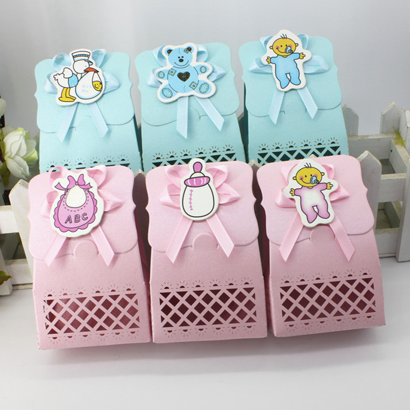 Wedding Supply.Box - 12pcs Baby Bottle Candy Box Kids
