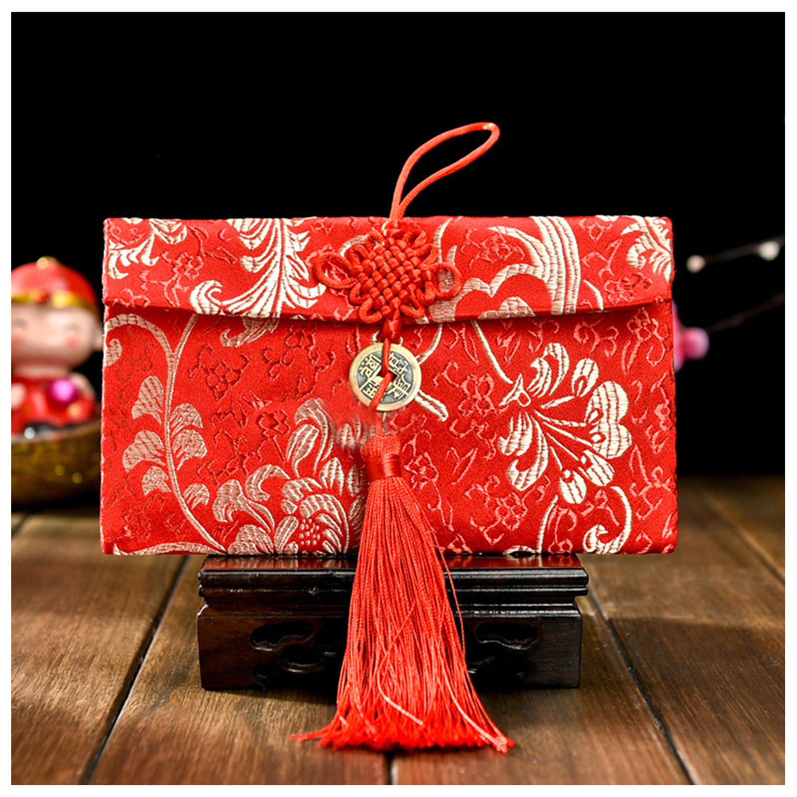 Chinese Style Brocade Red Enve - Wedding Envelopes 리뷰 및 가격