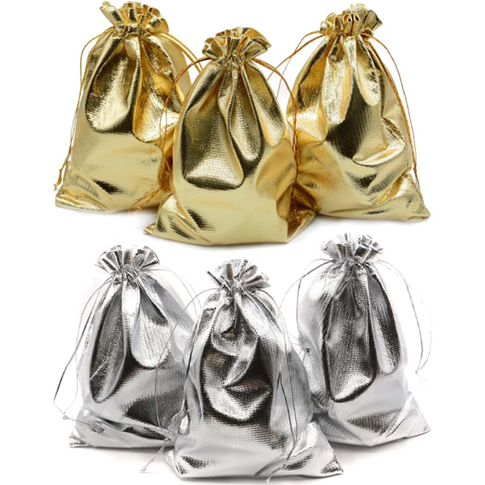 50Pcs Gold Silver Drawstring O - Wedding Supply Business 리뷰 및 가격