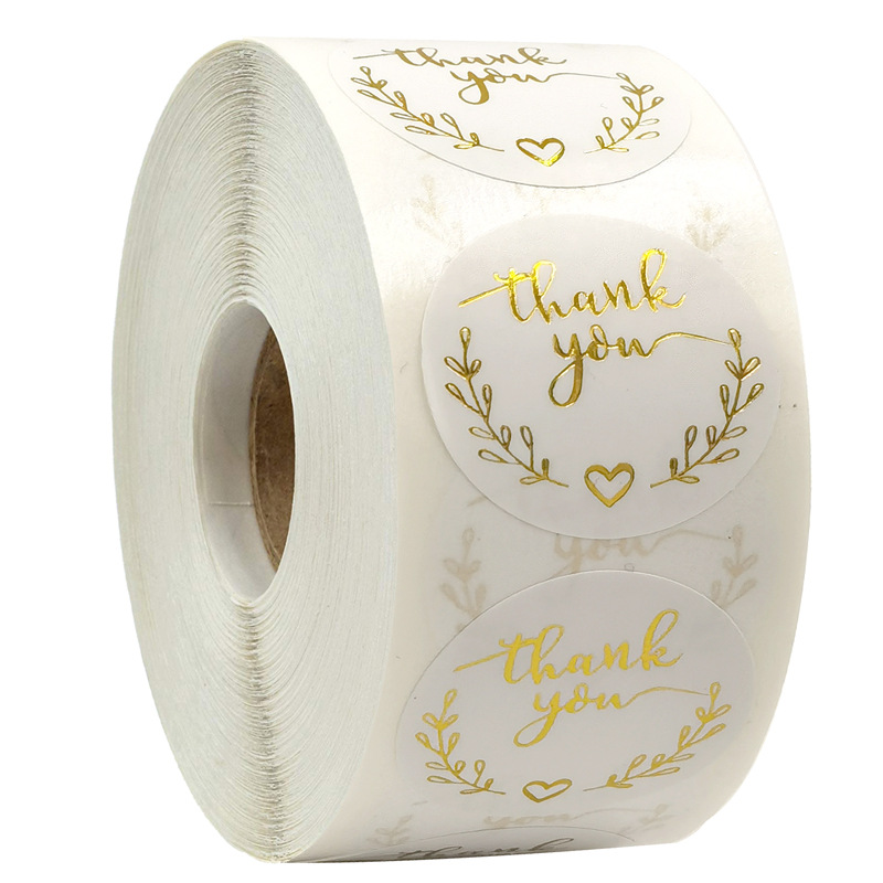 100-500pcs Gold Thank You Stic - Wedding Supply Business 리뷰 및 가격