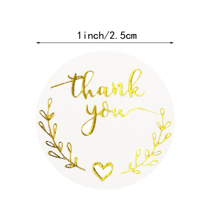 100-500pcs Gold Thank You Stic - Wedding Supply Business 리뷰 및 가격