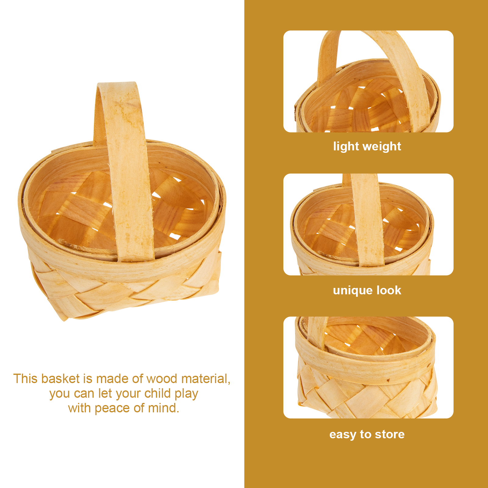 20Pcs Small Handwoven Candy Ba - Wedding Hampers 리뷰 및 가격
