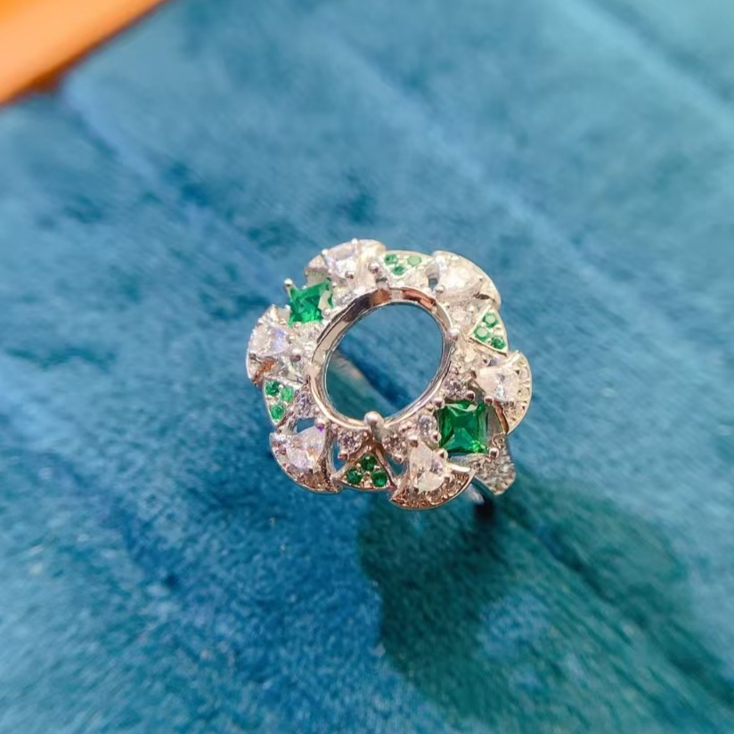 8mm*10mm 925 Silver Semi Mount - Supplier Wedding 리뷰 및 가격
