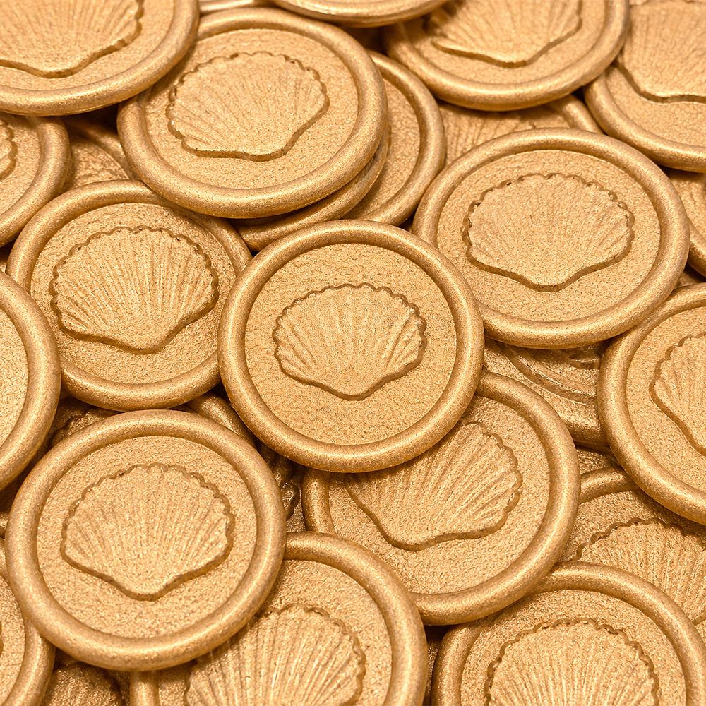 20pcs Embossed Shell Wax Seal  - Wedding Envelopes 리뷰 및 가격