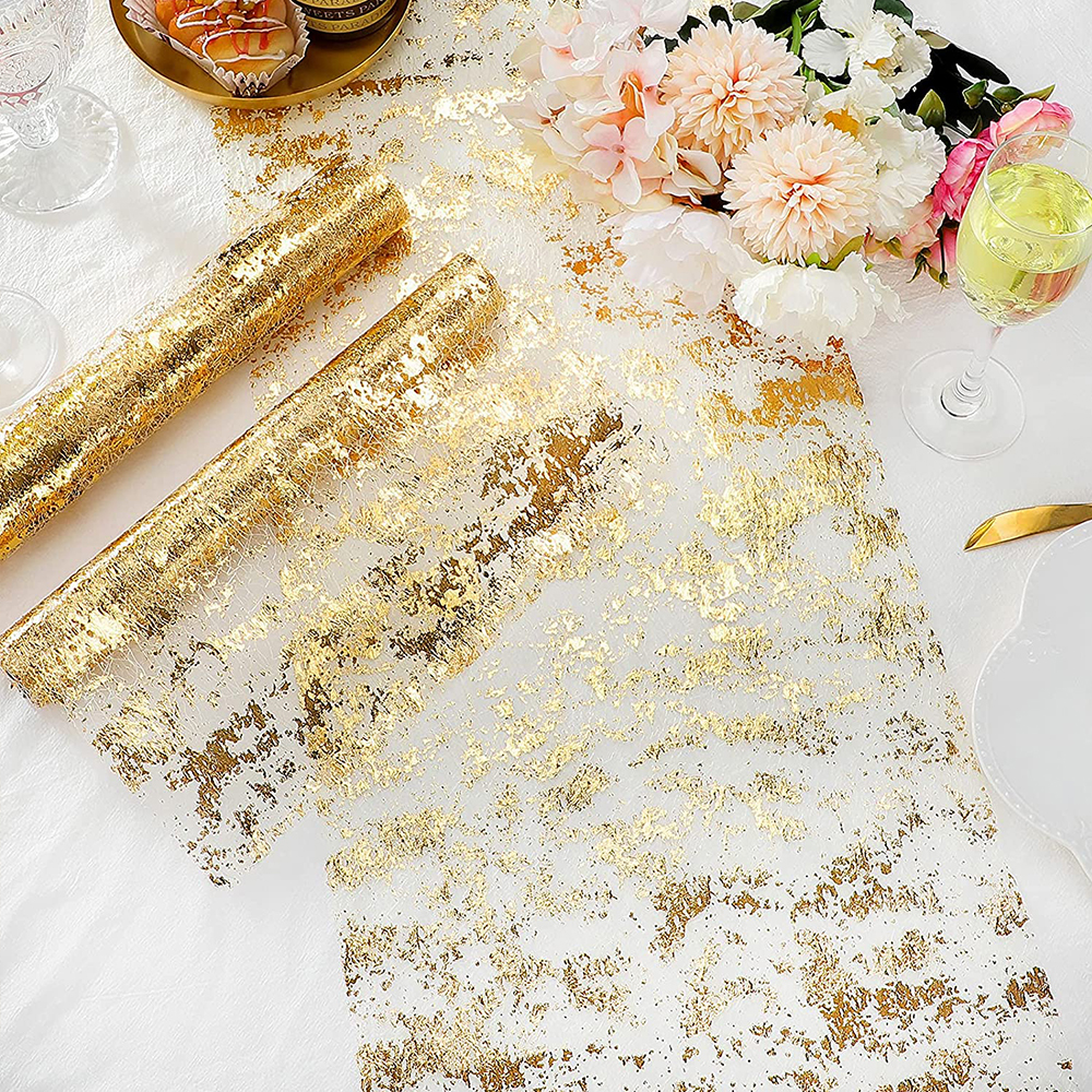 Metallic Gold Table Runner 300 - Table Runner Sequin 리뷰 및 가격