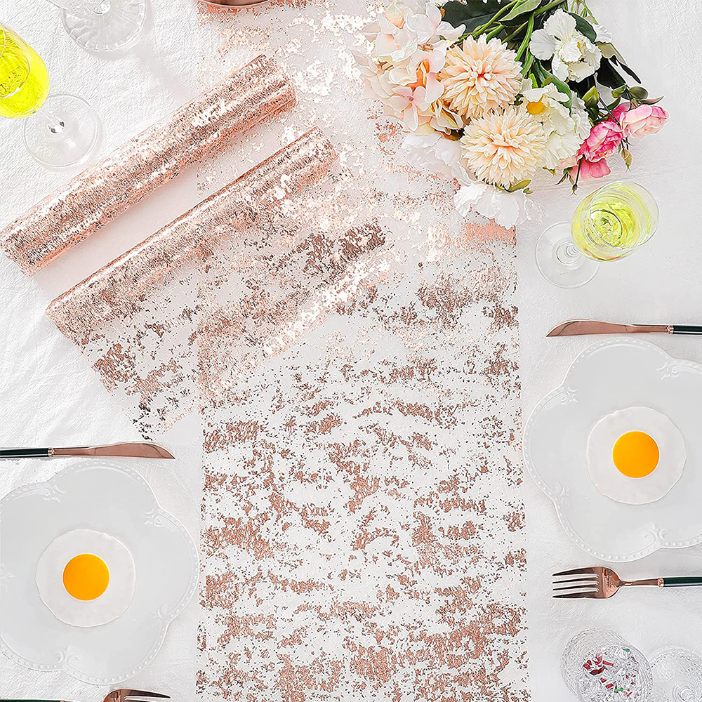 Metallic Gold Table Runner 300 - Table Runner Sequin 리뷰 및 가격