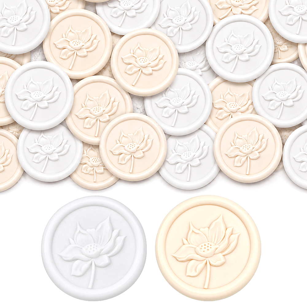 3D Water Lilies Floral Wax Sea - Wedding Envelopes 리뷰 및 가격