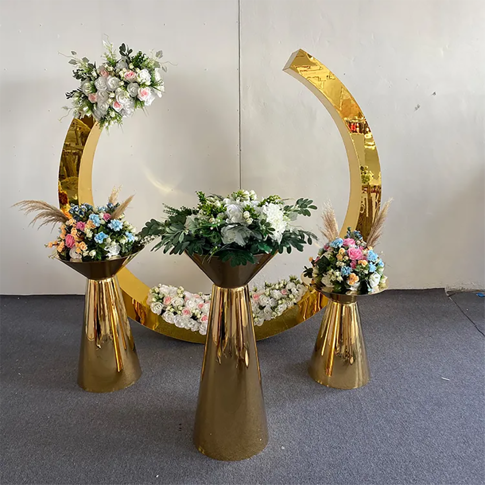 Hot Sale Gold Trim Flower Acry - Supplier Wedding 리뷰 및 가격