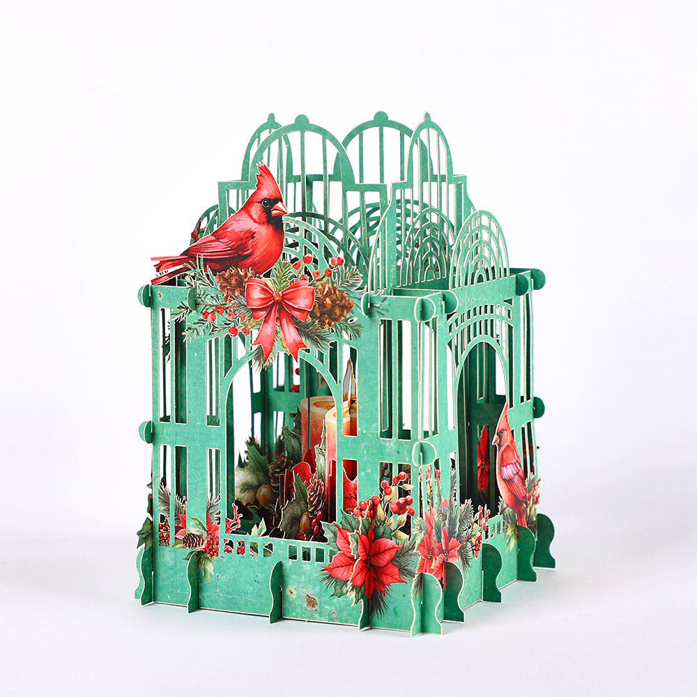 Christmas Poinsettia 3D Box Ca - Wedding Supply Business 리뷰 및 가격