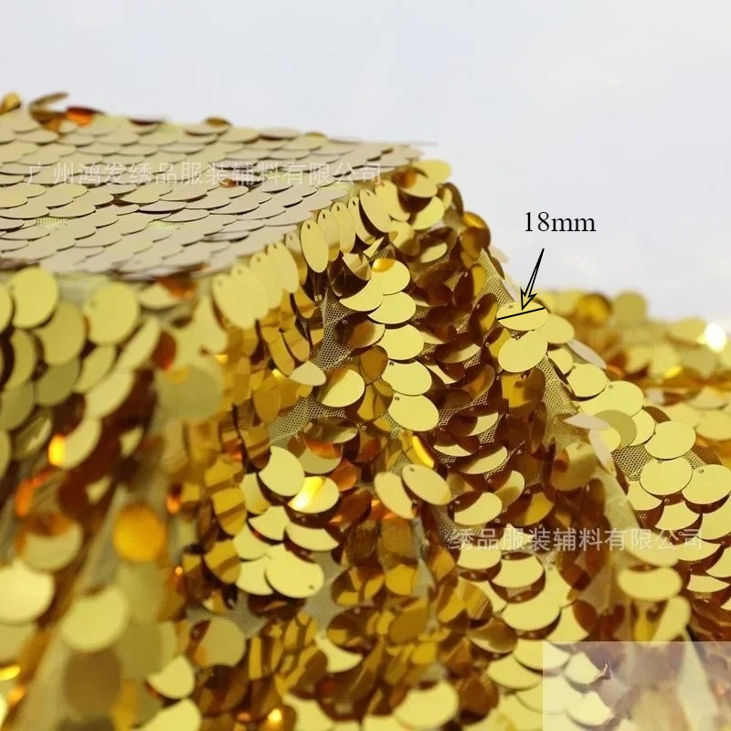1 Yard Sequined Lace Fabric Bi - Table Runner Sequin 리뷰 및 가격