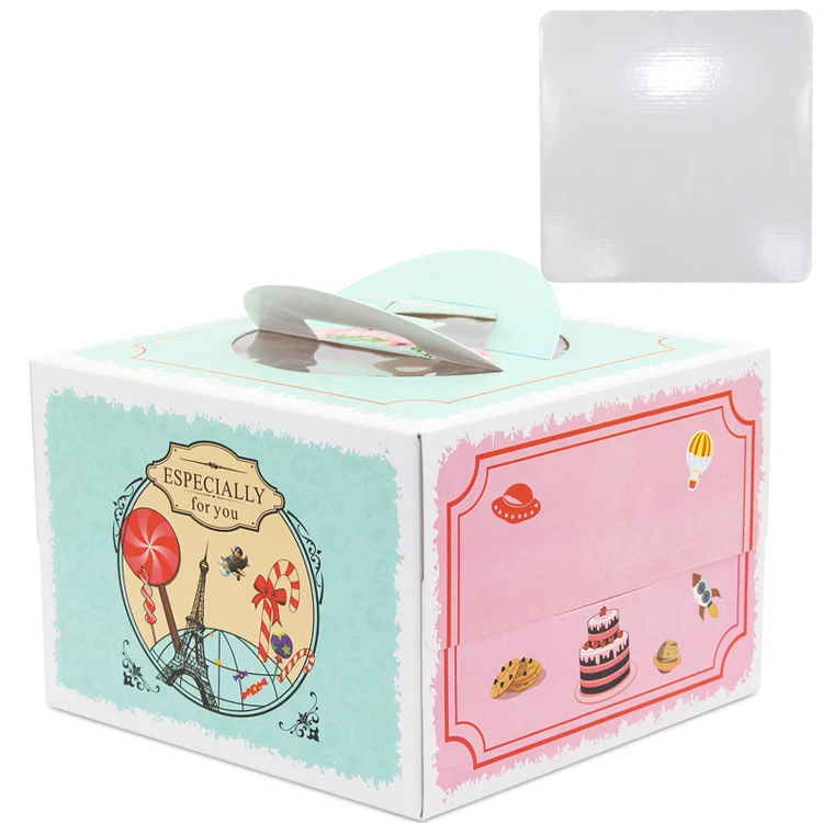 5pcs 8inch cake box with windo - Supplier Wedding 리뷰 및 가격