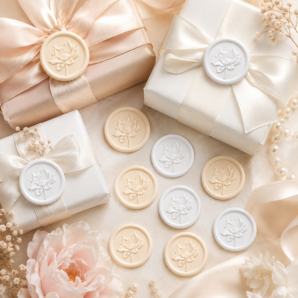 3D Water Lilies Floral Wax Sea - Wedding Envelopes 리뷰 및 가격