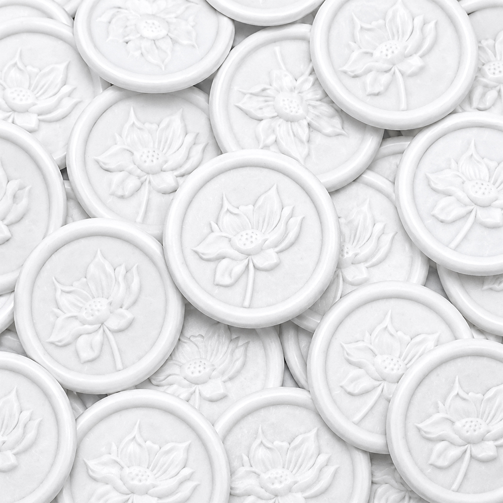 3D Water Lilies Floral Wax Sea - Wedding Envelopes 리뷰 및 가격
