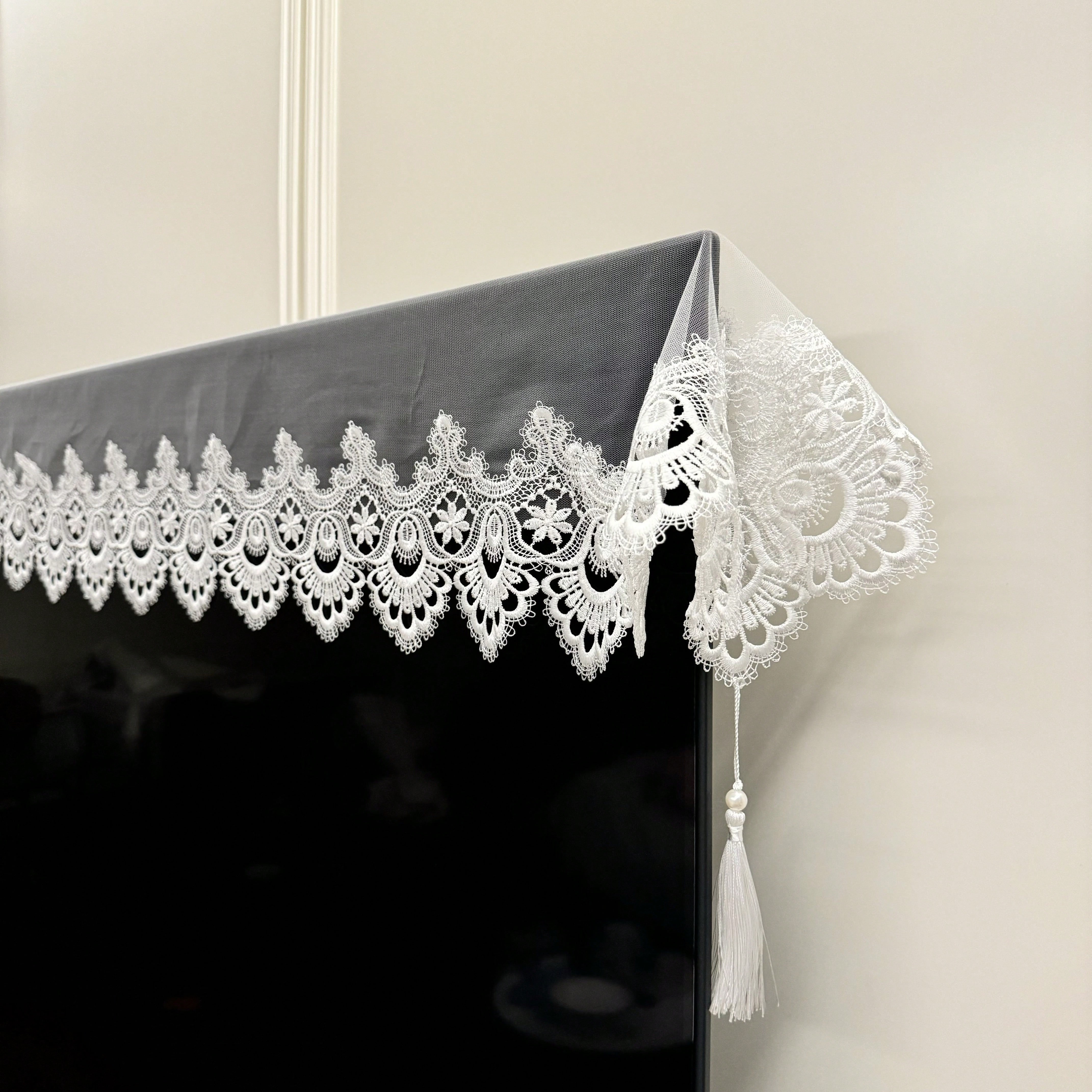 1 Piece of Embroidered Mesh La - Table Runner Sequin 리뷰 및 가격