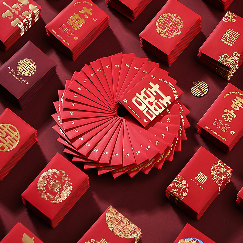 50pcs Chinese New Year Red Env - Wedding Envelopes 리뷰 및 가격