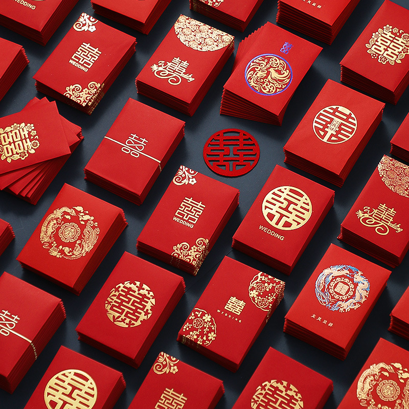 50pcs Chinese New Year Red Env - Wedding Envelopes 리뷰 및 가격