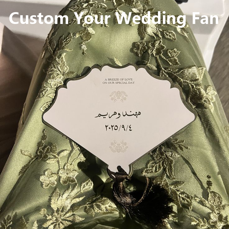 Custom Luxury Wedding Fan Pers - Wedding Supply Business 리뷰 및 가격