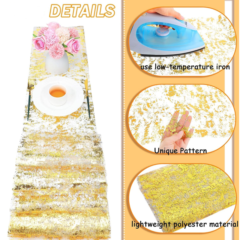 New 2/1Pack Sparkle Table Runn - Table Runner Sequin 리뷰 및 가격