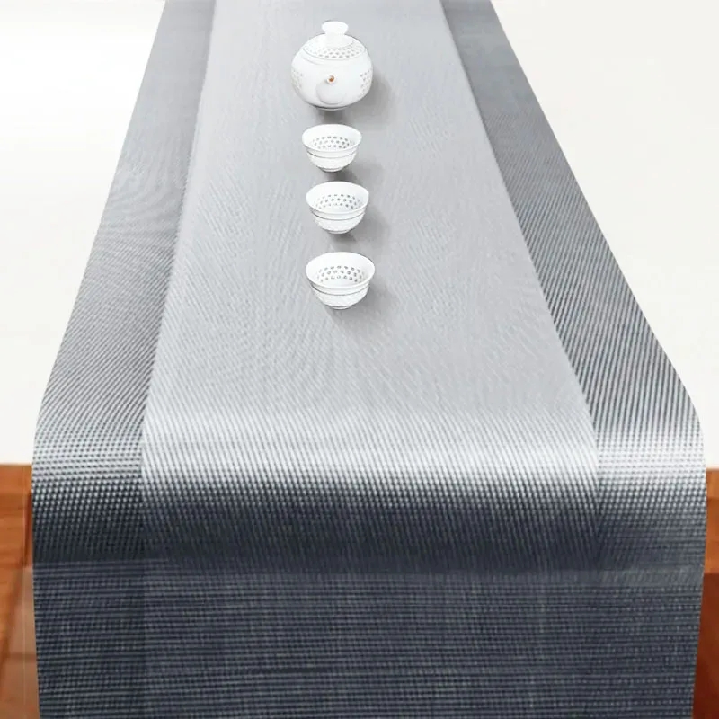 Home PVC Waterproof Oil-proof  - Table Runner Sequin 리뷰 및 가격