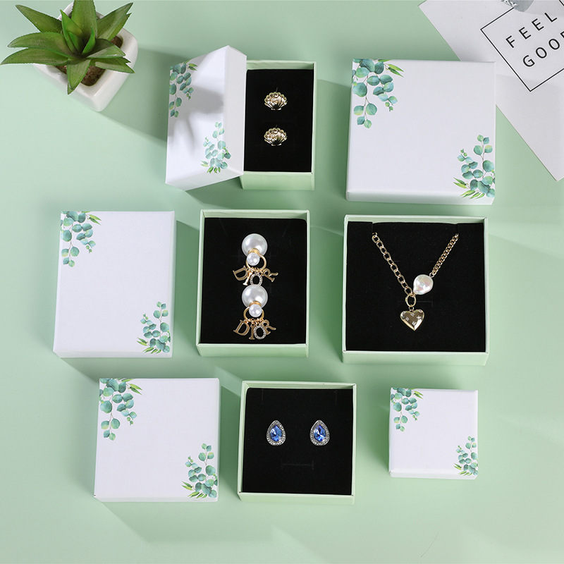 Creative Small Fresh Leaf Jewe - Wedding Supply.Box 리뷰 및 가격