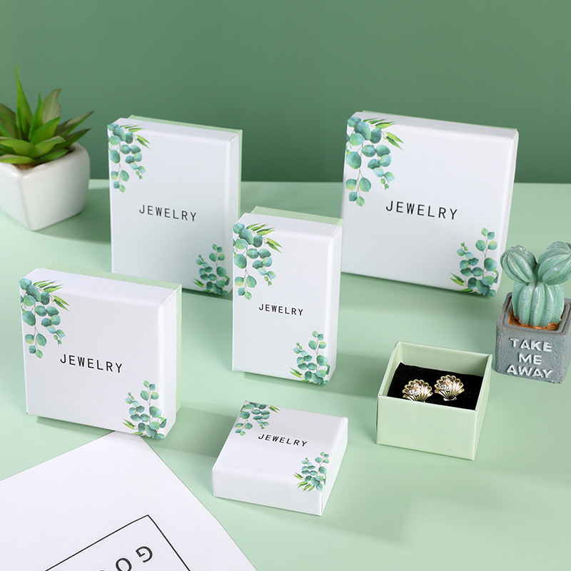 Creative Small Fresh Leaf Jewe - Wedding Supply.Box 리뷰 및 가격