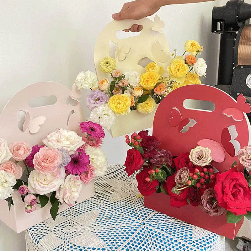1/5/10Pcs Butterfly Flower Box - Wedding Hampers 리뷰 및 가격
