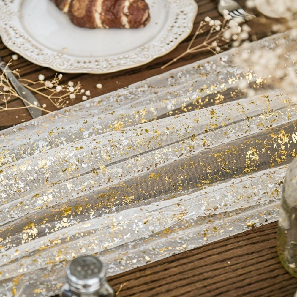Golden Sequin Glitter Hot Stam - Table Runner Sequin 리뷰 및 가격