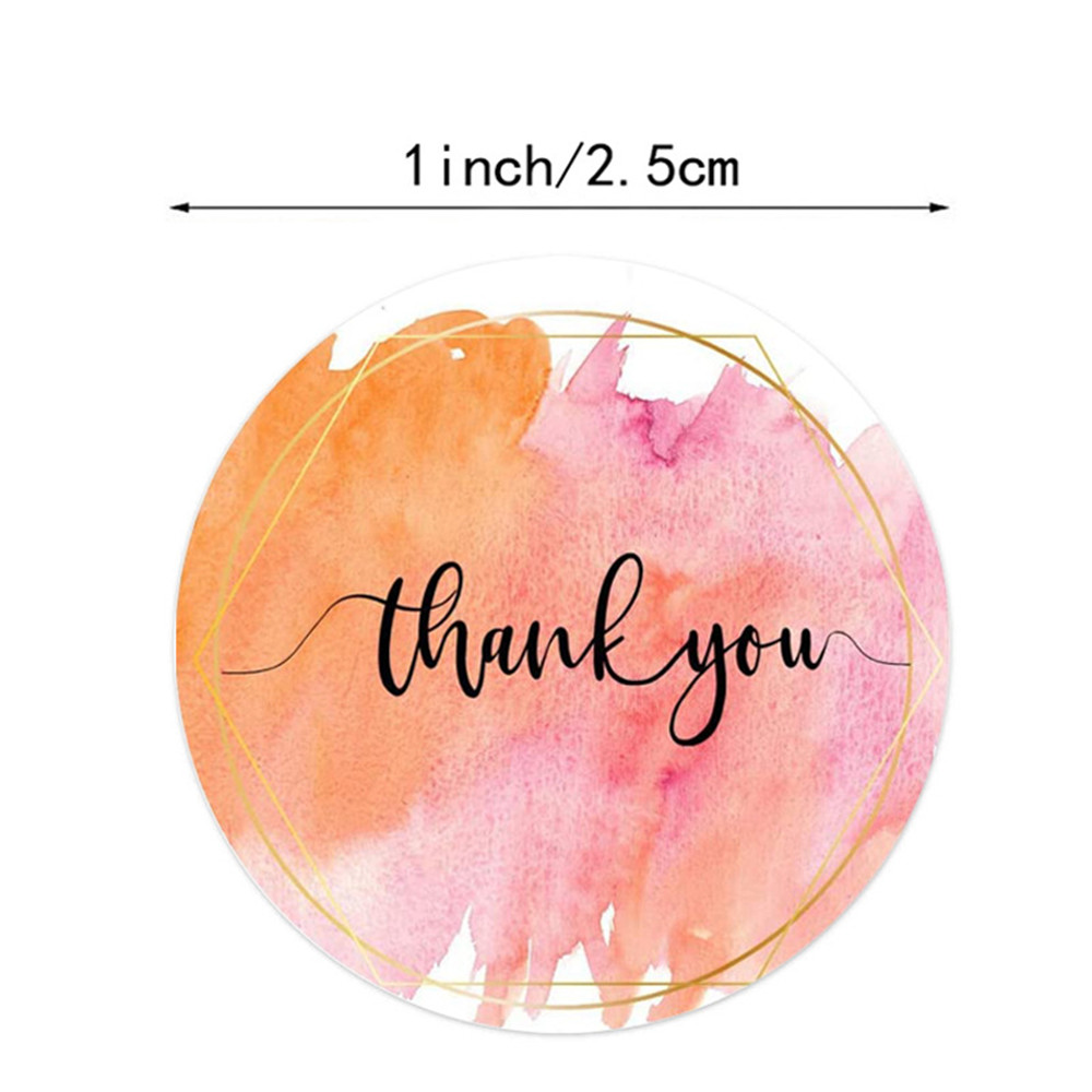 100-500 Pcs Thank You Stickers - Wedding Supply Business 리뷰 및 가격