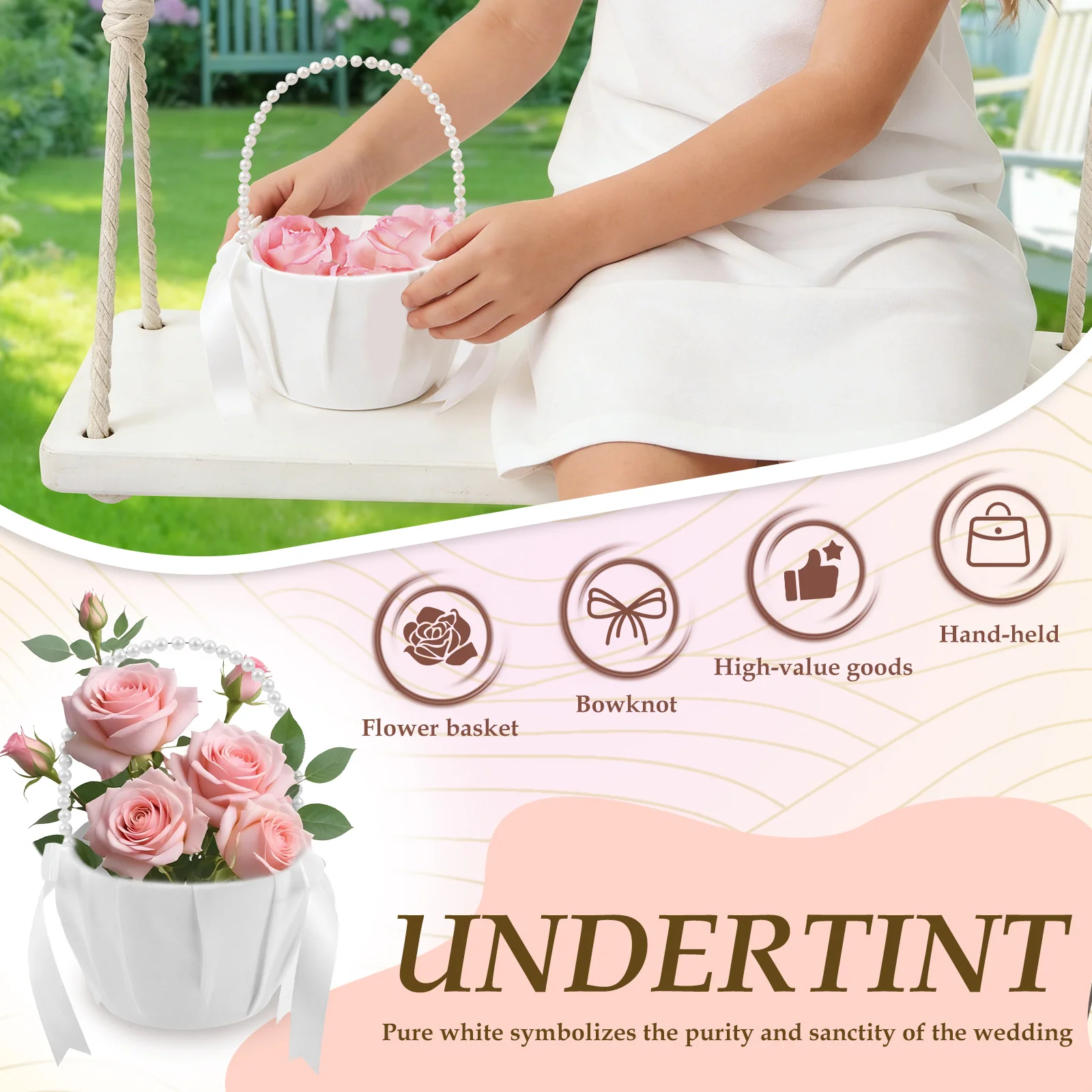 2Pcs Wedding Flower Girl Baske - Wedding Hampers 리뷰 및 가격