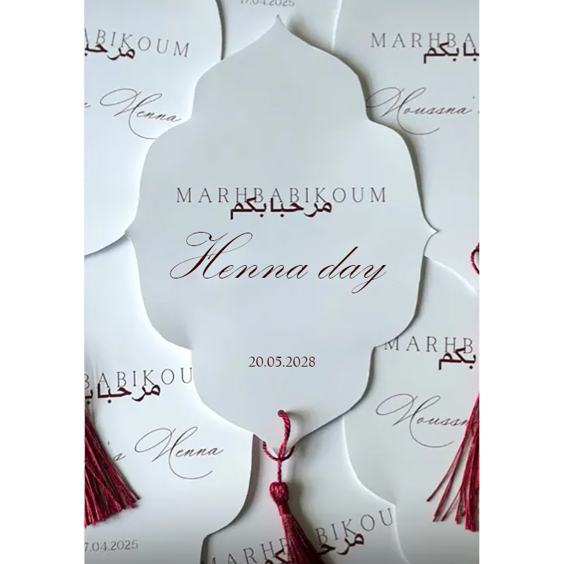 Custom Henna Day Card Night Pa - Wedding Supply Business 리뷰 및 가격