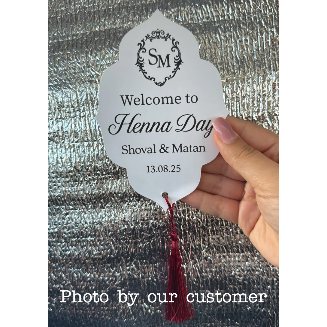 Custom Henna Day Card Night Pa - Wedding Supply Business 리뷰 및 가격