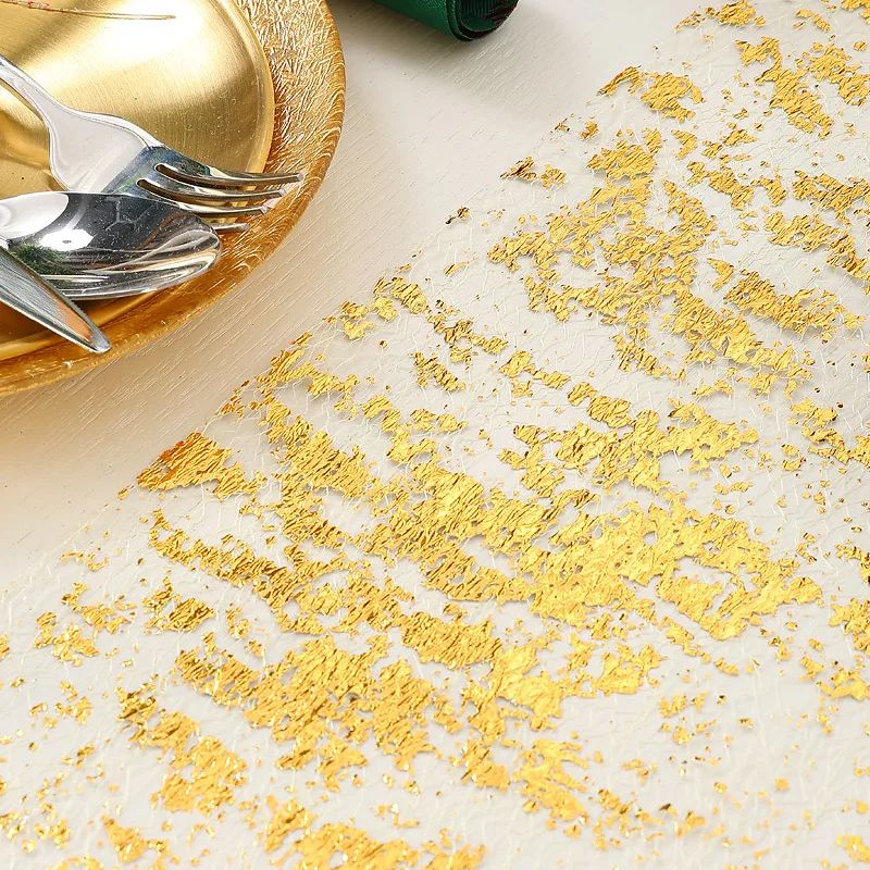 Gold Table Runner Metallic Gli - Table Runner Sequin 리뷰 및 가격