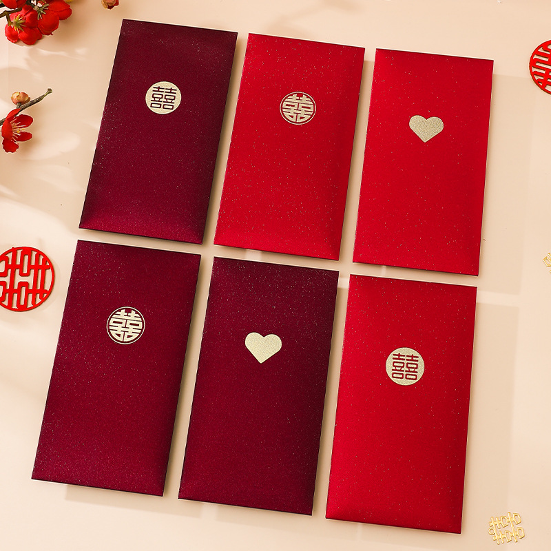 12pcs Love Wedding Red Envelop - Wedding Envelopes 리뷰 및 가격