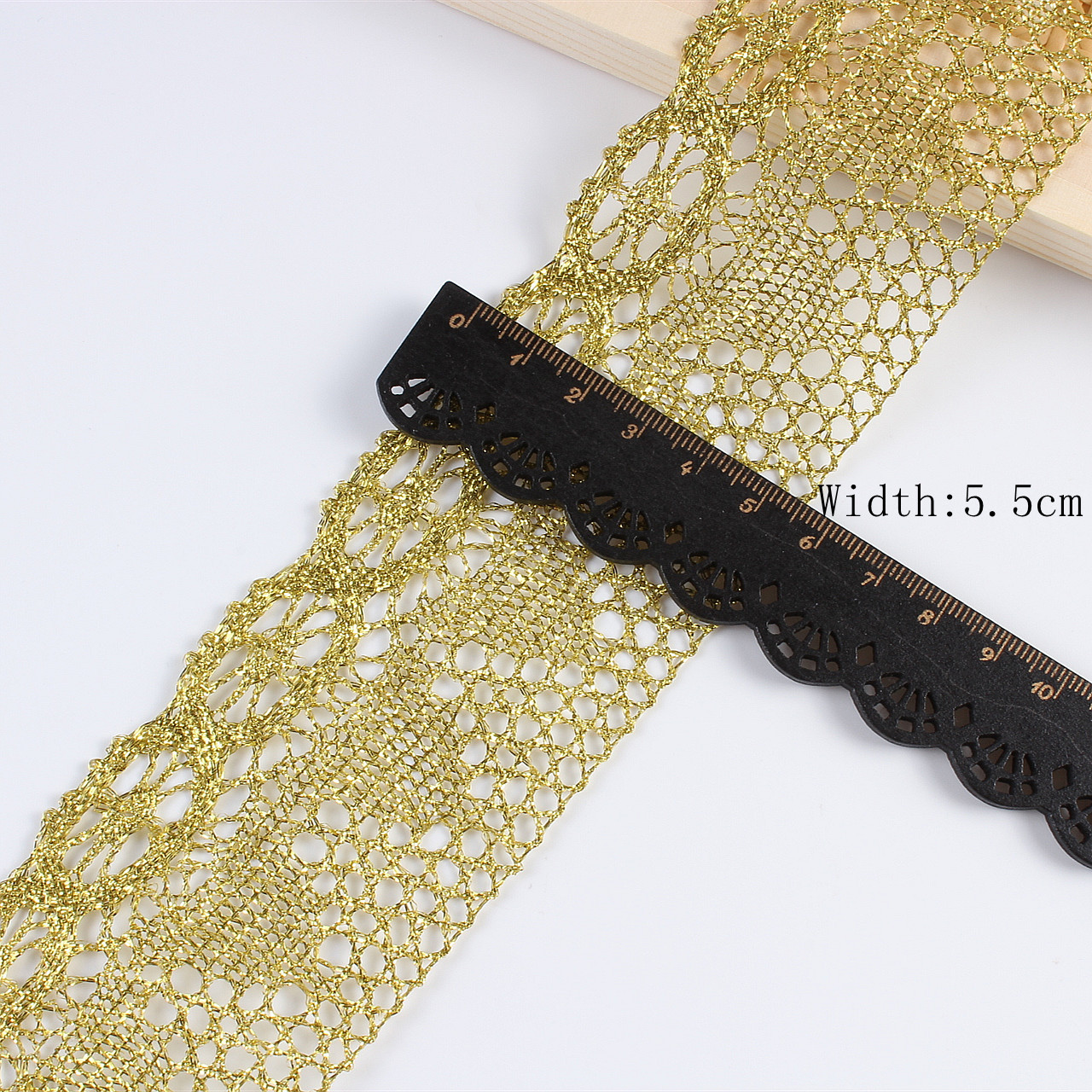 5cm wide, 10yards Gold Thread  - Supplier Wedding 리뷰 및 가격
